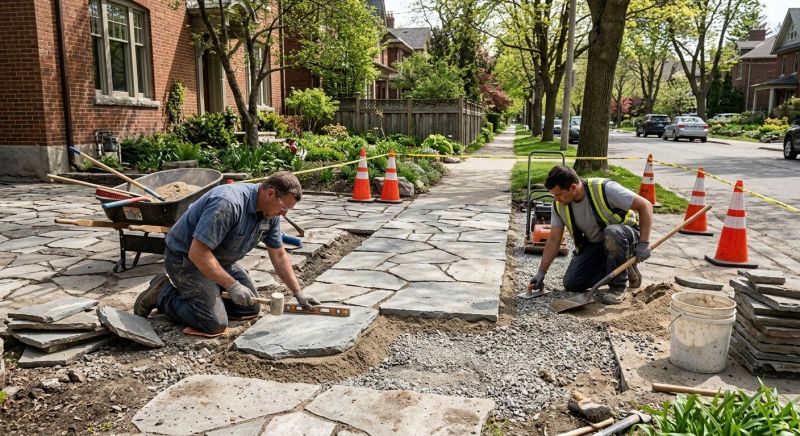Paver Walkway Repair Service