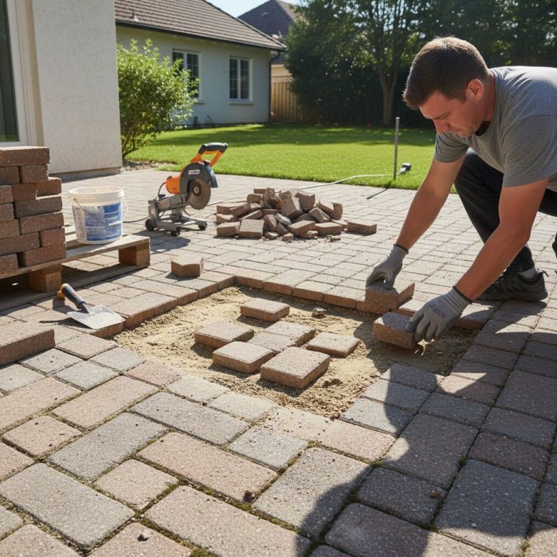 Paver Walkway Repair